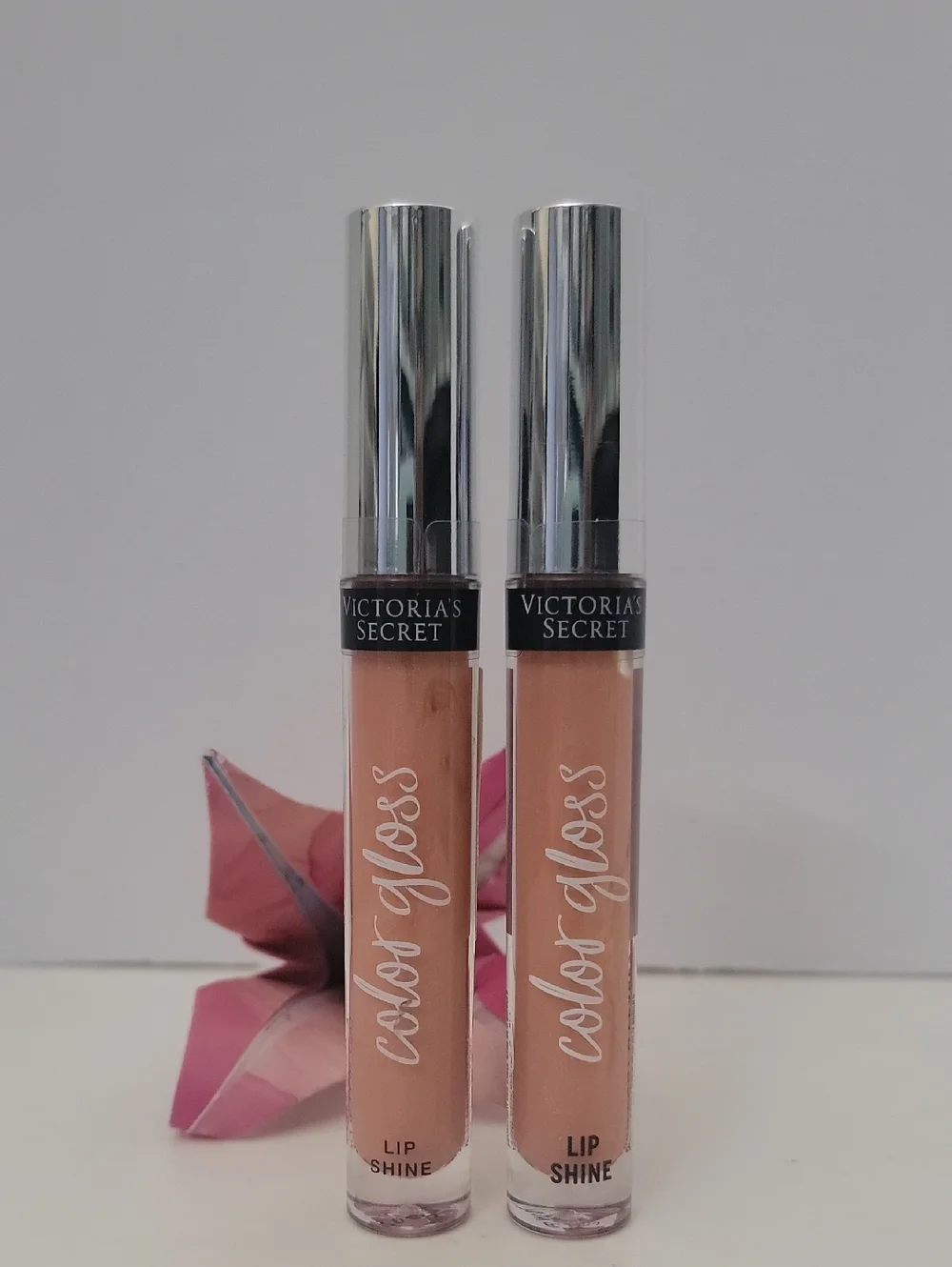 2 PK VICTORIA SECRET Color Gloss Lip Shine 0.11 oz / 3.1 g PEEK-A-BOO